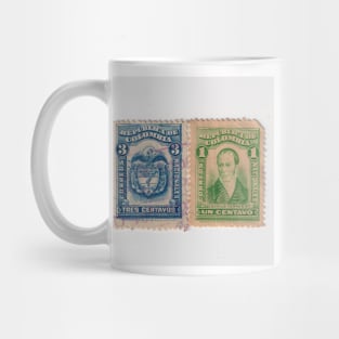 Colombia Stamps, 1920 & 1917 Mug